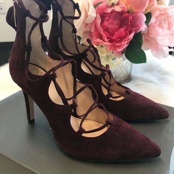 Vince Camuto Shoes - Vince Camuto Lace-Up Heels